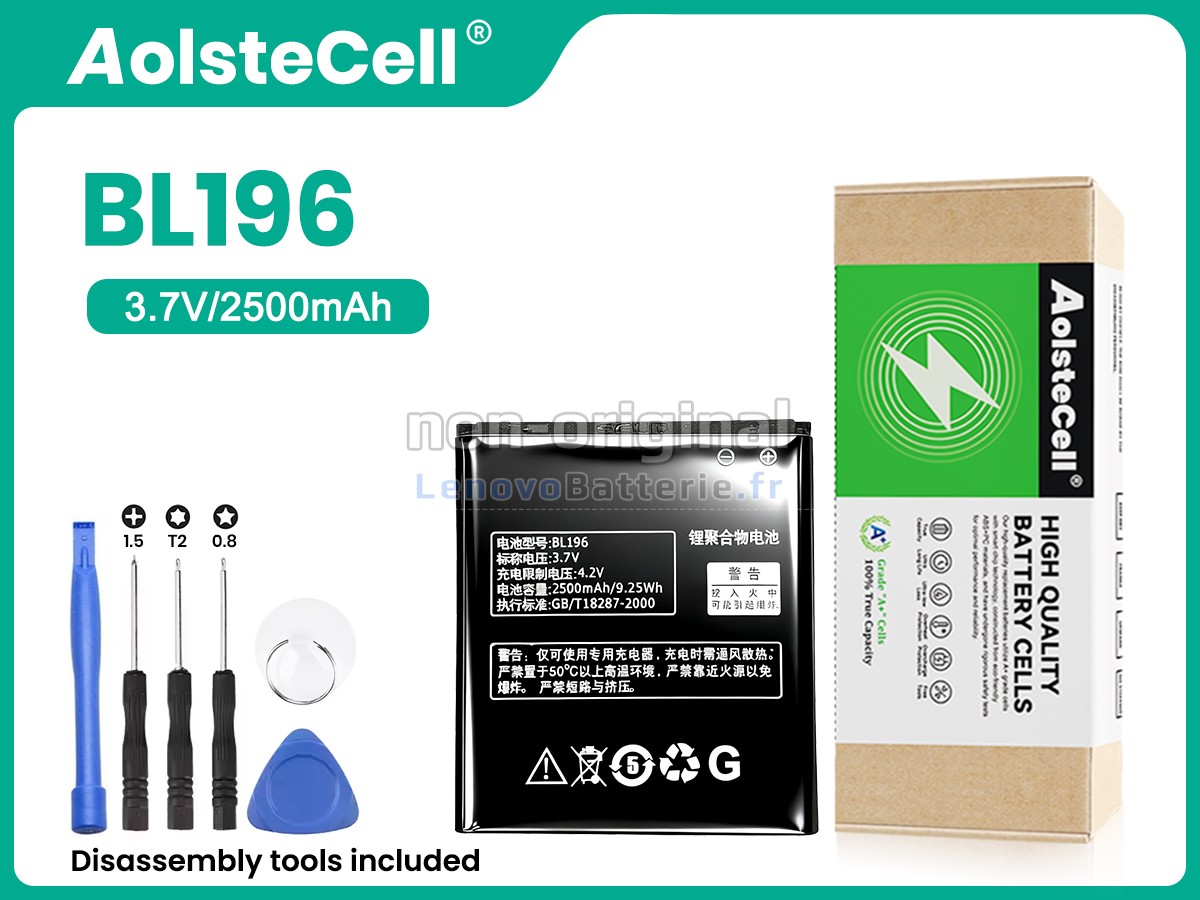 Batterie pour ordinateur portable Lenovo BL196