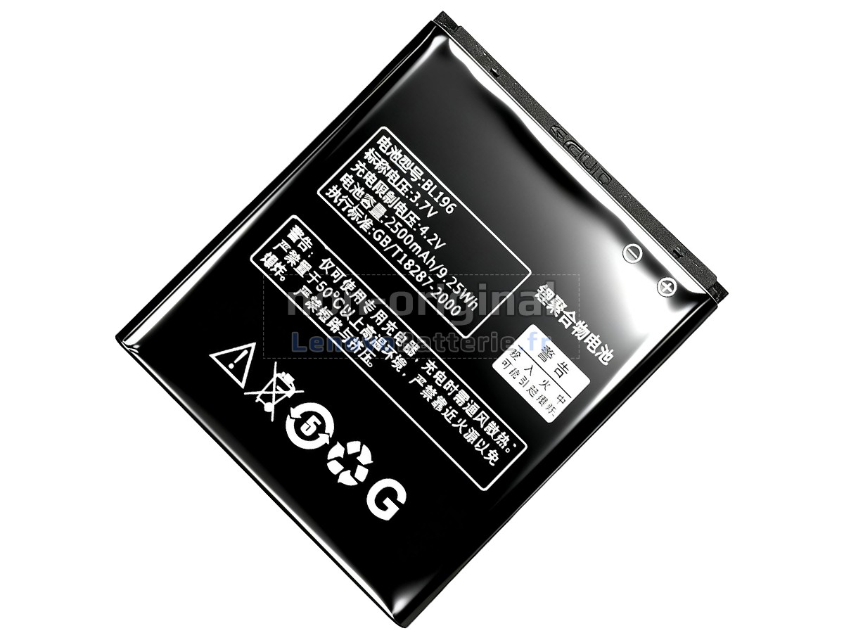 Batterie pour ordinateur portable Lenovo BL196