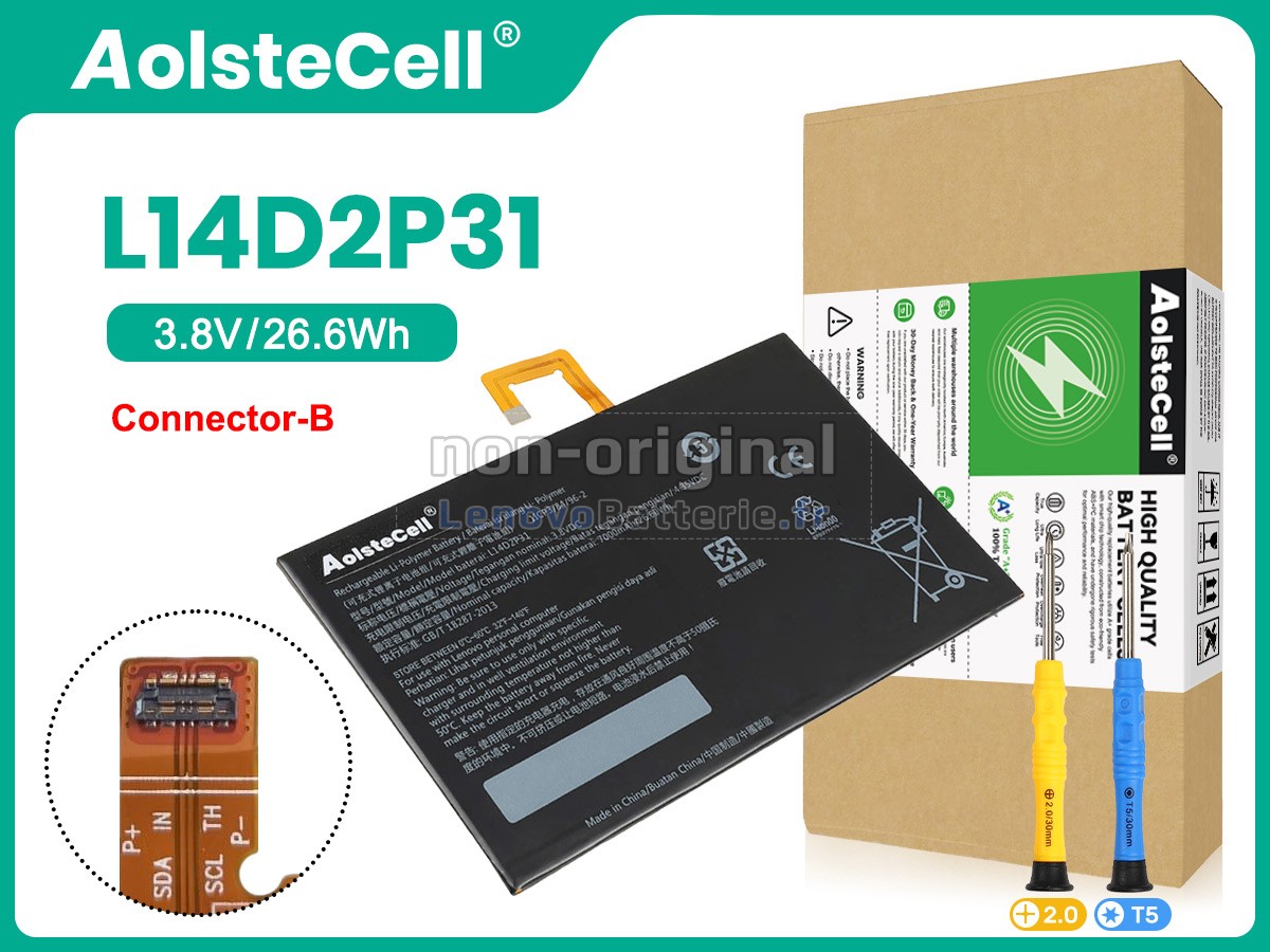 Batterie pour ordinateur portable Lenovo L14D2P31