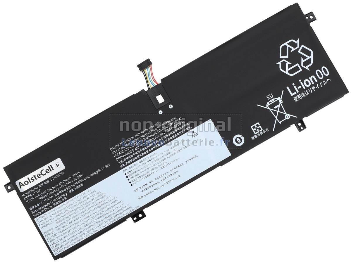 Batterie pour ordinateur portable Lenovo YOGA SLIM 9 14IAP7-82T00013HH