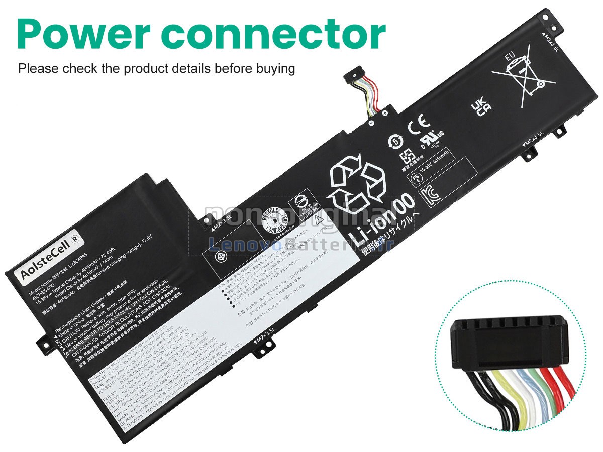 Batterie pour ordinateur portable Lenovo 5B11K39349