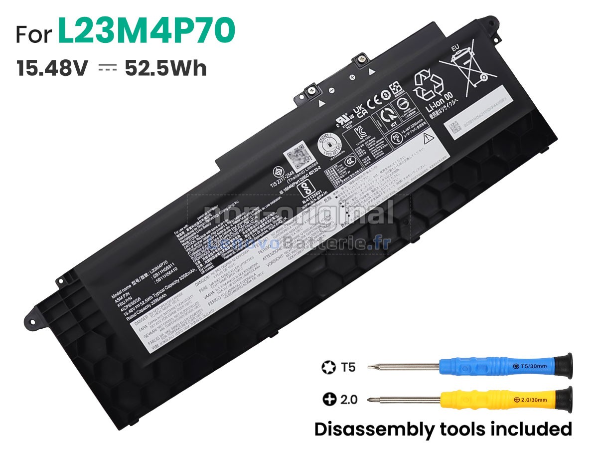 Batterie pour ordinateur portable Lenovo 5B11H56410