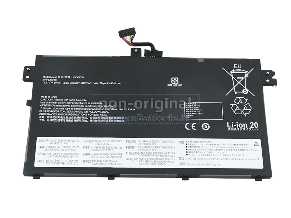 Batterie pour ordinateur portable Lenovo L24X3PG1