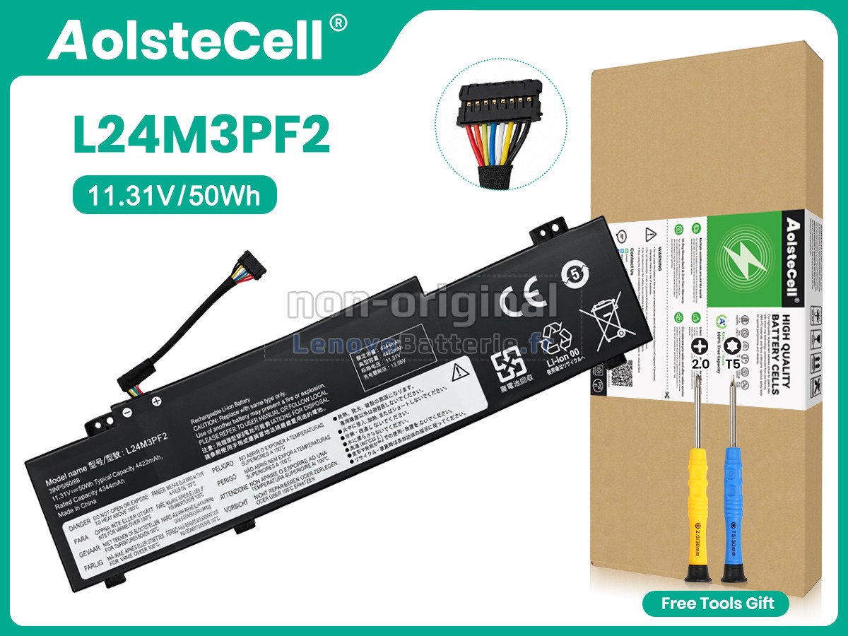 Batterie pour ordinateur portable Lenovo L24C3PF2