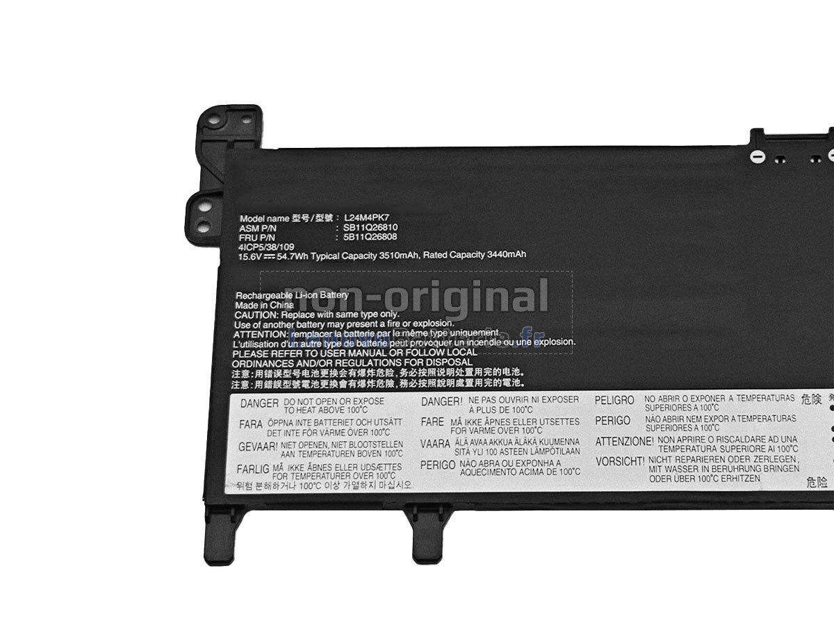 Batterie pour ordinateur portable Lenovo SB11Q26810