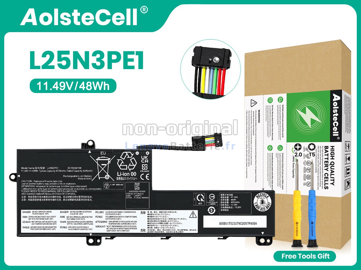Batterie pour ordinateur portable Lenovo THINKBOOK 14 G9 AHP-21V0