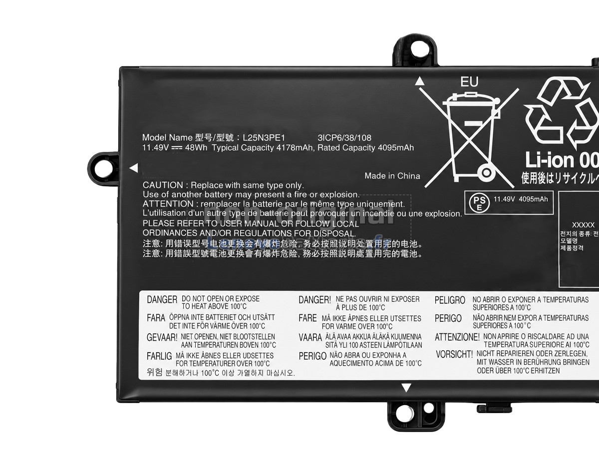 Batterie pour ordinateur portable Lenovo THINKBOOK 14 G9 AHP-21V0